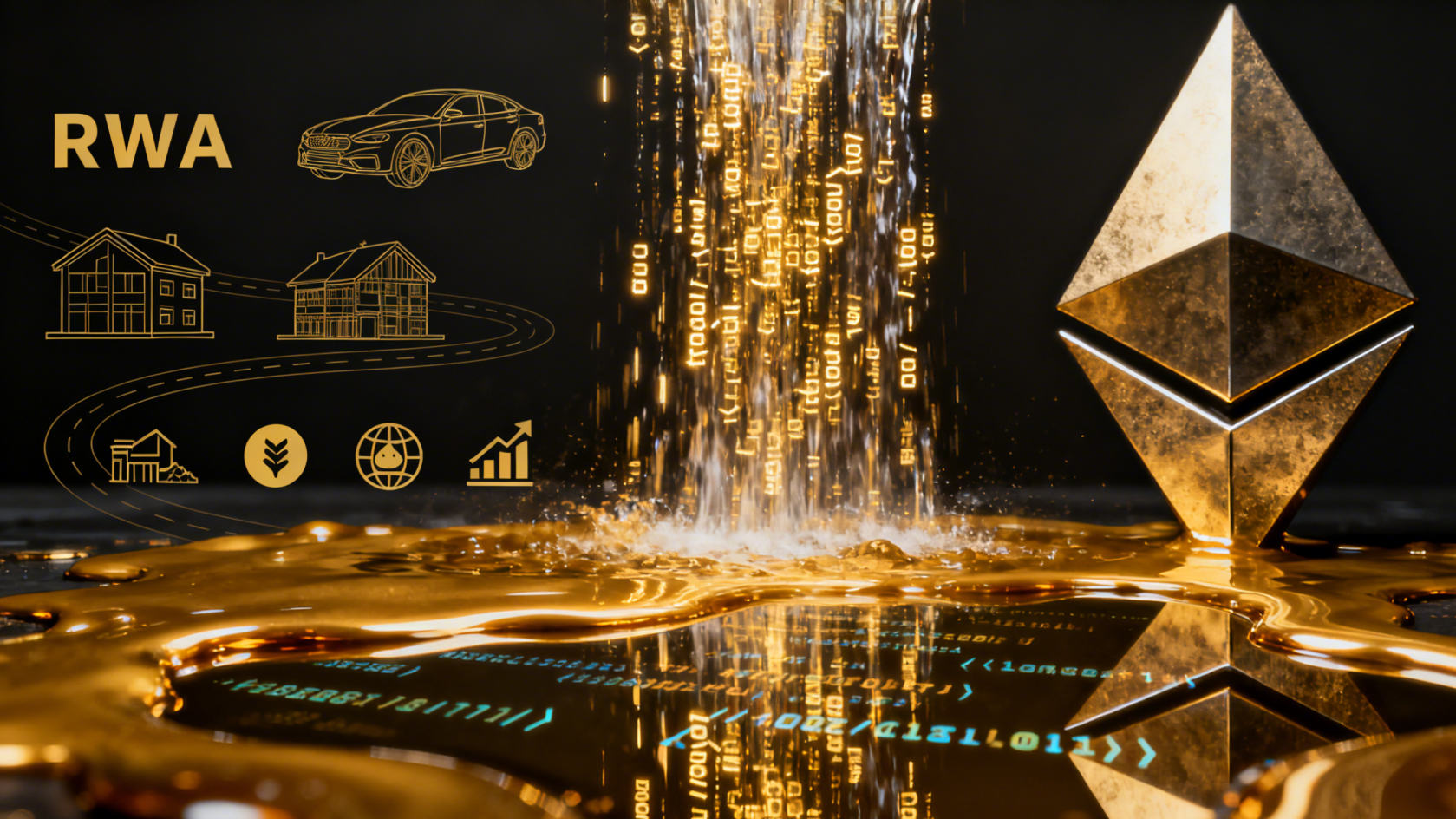 【视频】2000 亿 RWA 爆发背后：以太坊凭什么赢走 93% 市场？黄金代币化藏着下一个风口​
