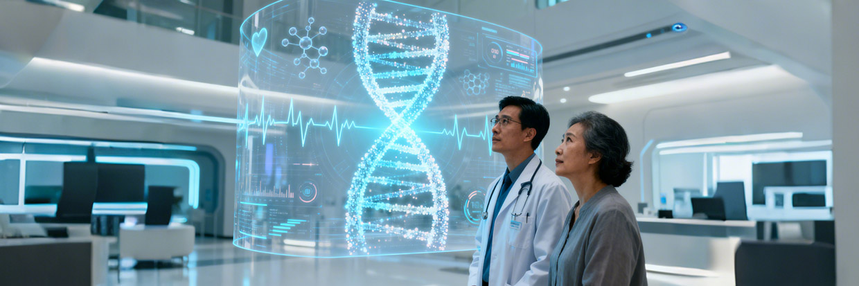 AI赋能精准医疗新纪元：从基因密码解锁到个性化治疗方案的实现