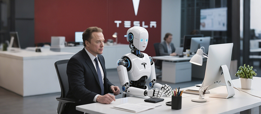 🔥【视频】特斯拉擎天柱 AI 天团来袭！一边上火星，一边招贤纳士啦✨