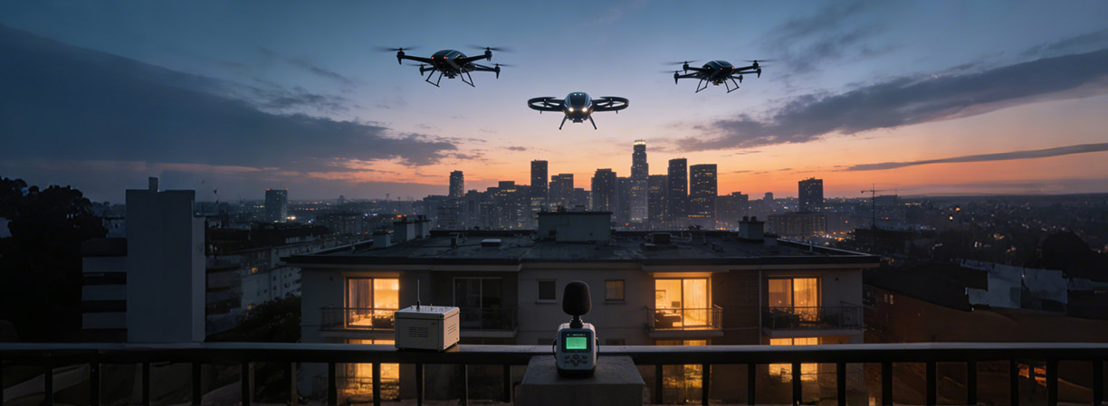 天空的“认知负荷”：量化并缓解城市空中交通对居民的心理声学与视觉影响