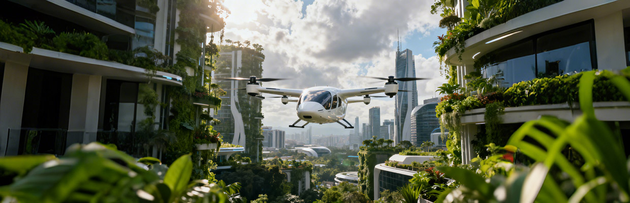 ✈️ 从设计到“安息”：eVTOL的全生命周期碳足迹评估与绿色回收技术