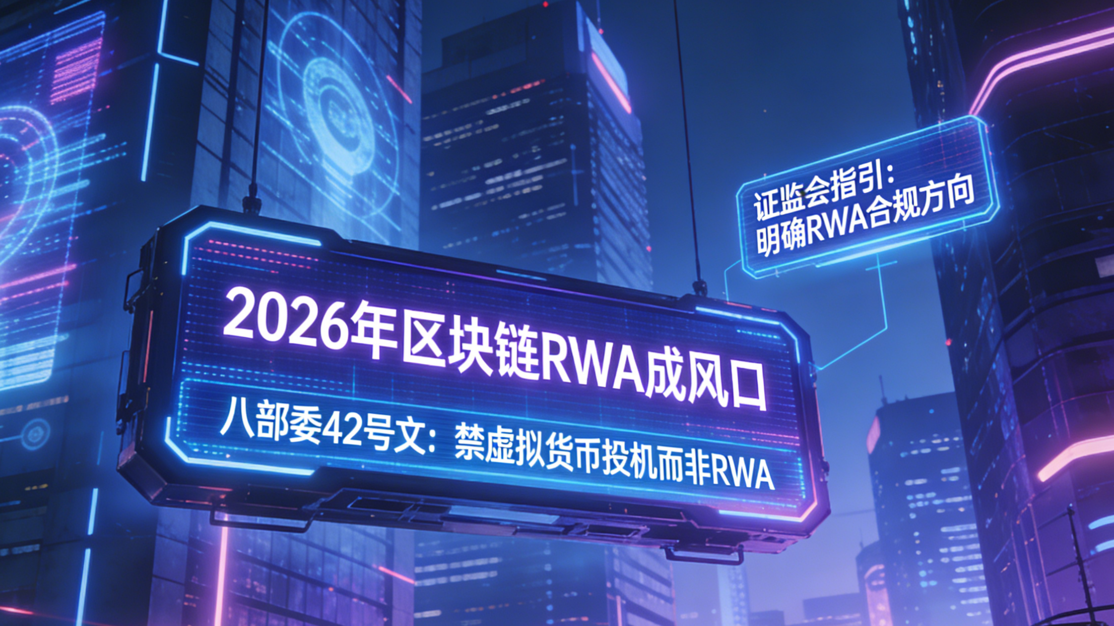 【视频】2026区块链监管双杀：币圈彻底凉凉，RWA却迎来合规窄门