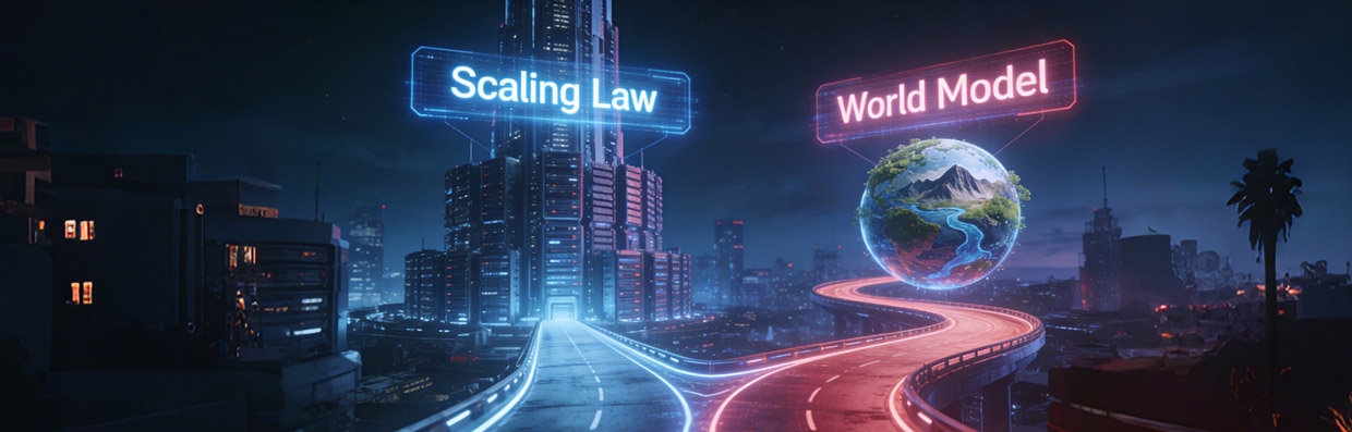 规模定律VS世界模型：AGI时代的两条技术主航道正在分叉