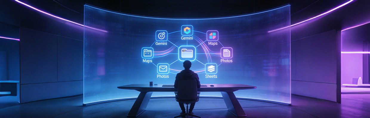 Google 2025「40 招 AI 用法」实战指南：把 Gemini、搜索 AI、Photos、Maps 变成你的日常工作流