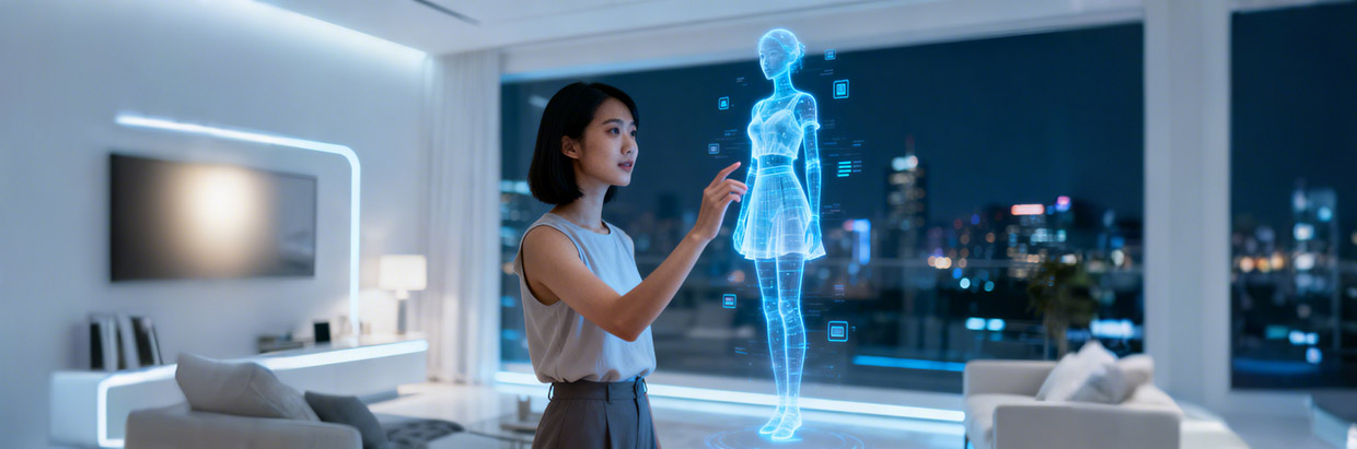 全方位AI个性穿搭：数字分身3D试穿与发型服鞋一体化平台