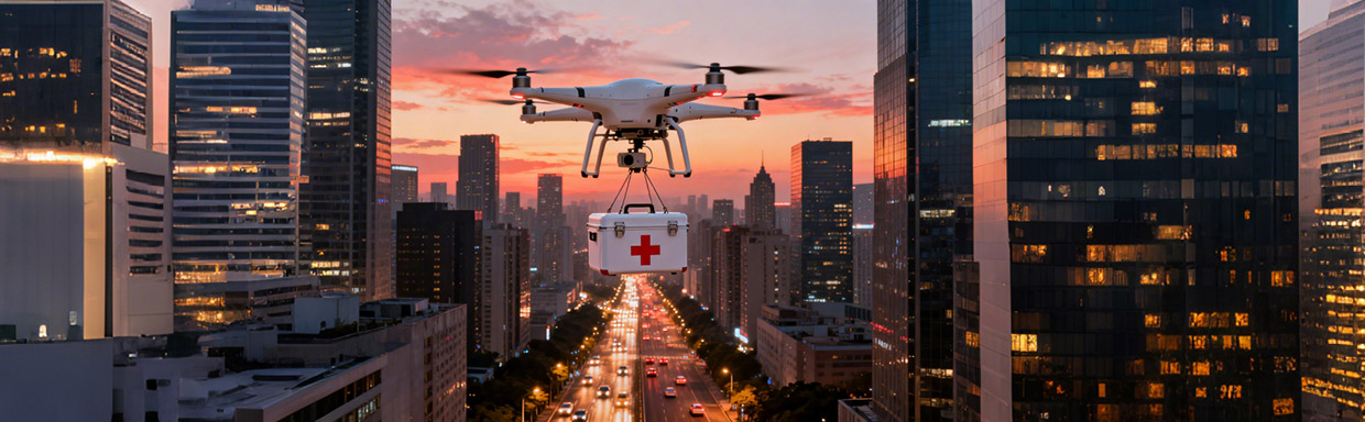 “空中生命线”：构建城市级空地一体化应急救援网络的技术挑战与协同机制