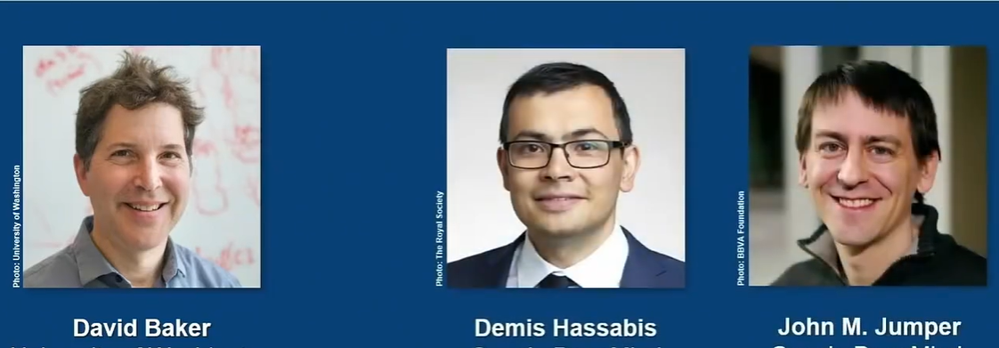 2024年诺贝尔化学奖首次颁发给AI