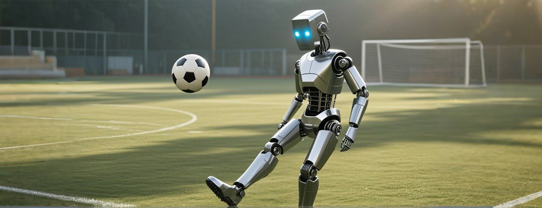 【视频】AI机器人踢足球颠覆认知！DeepMind让机器自己“悟”出人类编不出的神操作