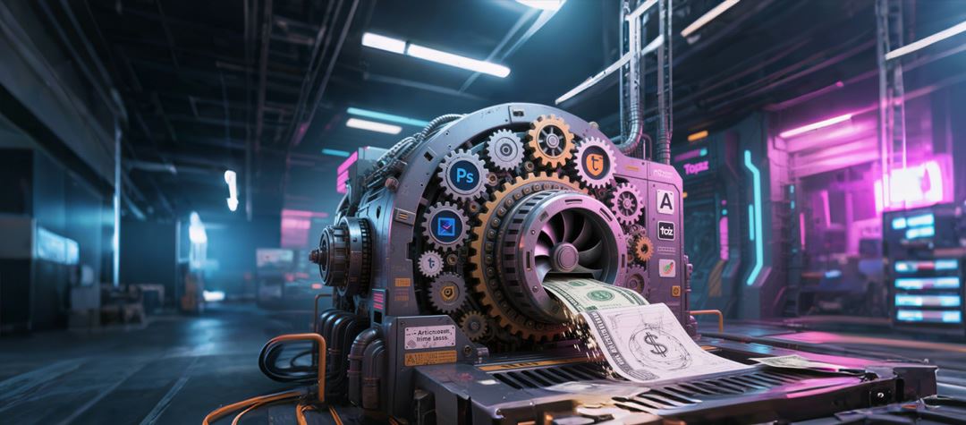 ✨月入10万+的AI设计密码：揭秘垂直赛道的「提示词印钞机」✨